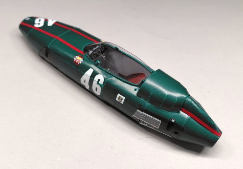 B.R.M. P57 - Lorenzo Bandini - GP Francie 1963 B.R.M. P57 - Lorenzo Bandini - GP Francie 1963