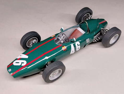 B.R.M. P57 - Lorenzo Bandini - GP Francie 1963 B.R.M. P57 - Lorenzo Bandini - GP Francie 1963