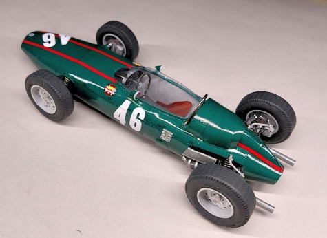 B.R.M. P57 - Lorenzo Bandini - GP Francie 1963 B.R.M. P57 - Lorenzo Bandini - GP Francie 1963