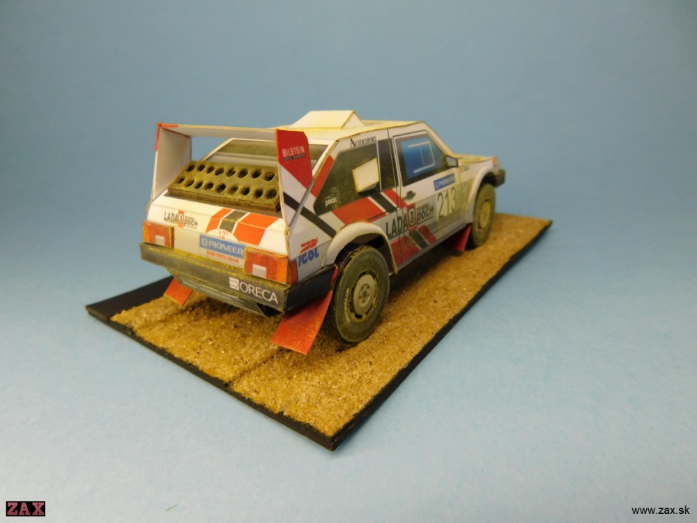 LADA SAMARA T3 DAKAR 1990 (Plná velikost v novém okně) LADA SAMARA T3 DAKAR 1990