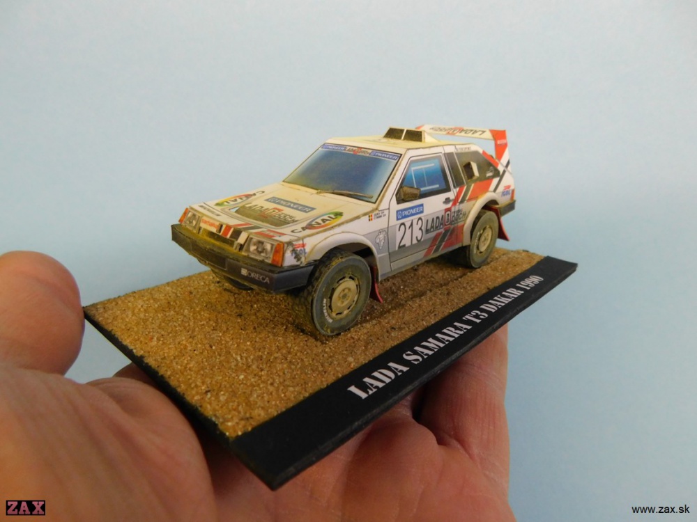 LADA SAMARA T3 DAKAR 1990 (Pln� velikost v nov�m okn�) LADA SAMARA T3 DAKAR 1990