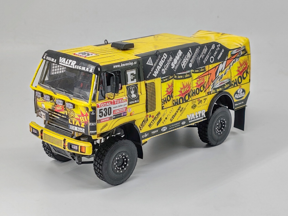Liaz "Race 1" - Dakar 2012 -2013 (Plná velikost v novém okně) Liaz "Race 1" - Dakar 2012 -2013