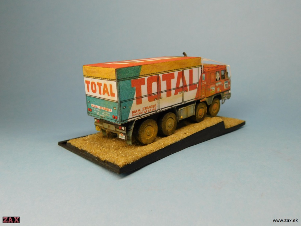 TATRA 815 8x8 Dakar (TOTAL) (Plná velikost v novém okně) TATRA 815 8x8 Dakar (TOTAL)