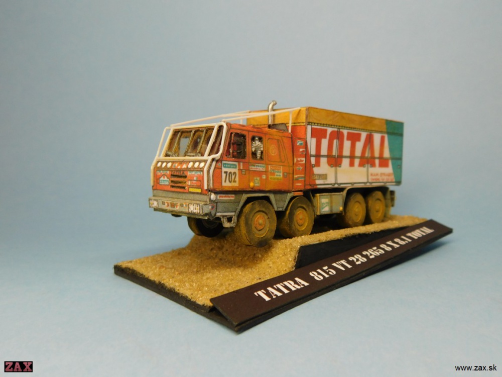 TATRA 815 8x8 Dakar (TOTAL) (Plná velikost v novém okně) TATRA 815 8x8 Dakar (TOTAL)