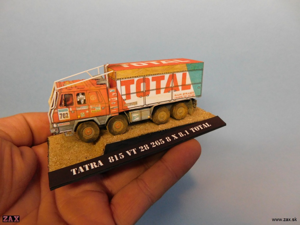 TATRA 815 8x8 Dakar (TOTAL) (Pln� velikost v nov�m okn�) TATRA 815 8x8 Dakar (TOTAL)