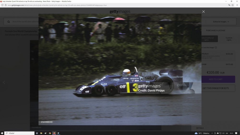 Tyrrell P 34 Japonsko 1976 (Pln� velikost v nov�m okn�) Tyrrell P 34 Japonsko 1976