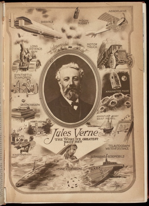 Jules Verne - busta Jules Verne - busta