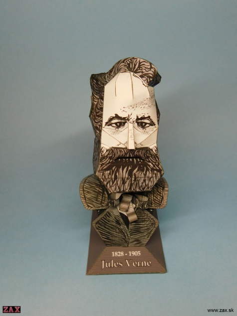 Jules Verne - busta Jules Verne - busta
