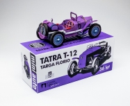 Tatra T-12 Targa Florio (Blecha / Vyskovsky, zmensene cca 1:40)