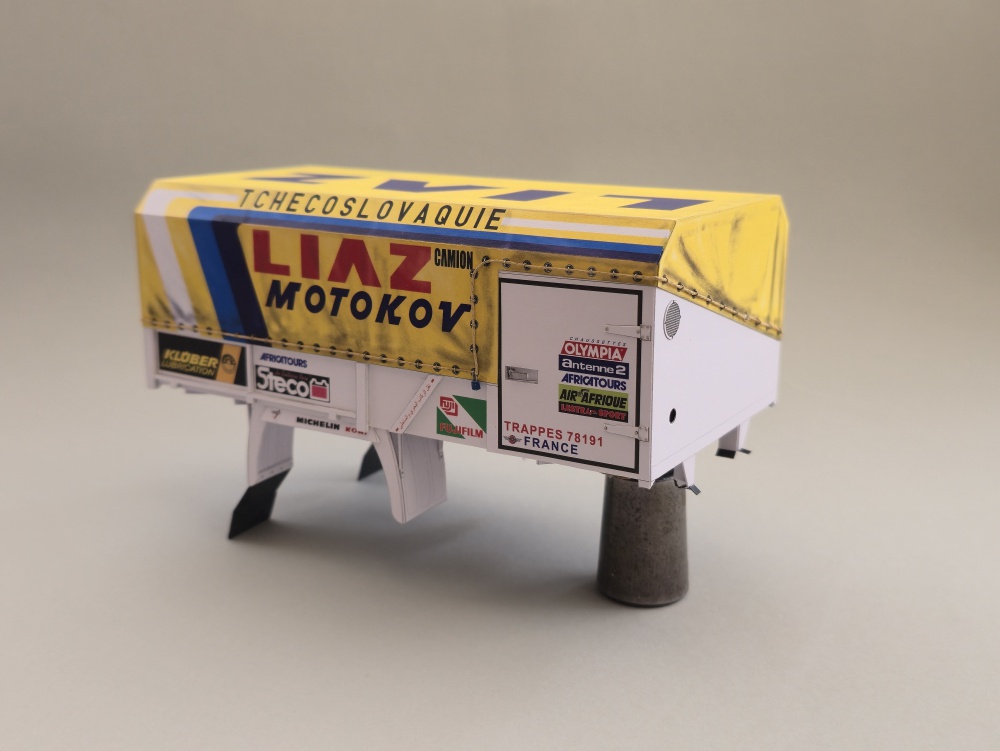 Liaz 100.55 D Dakar 1986 (Plná velikost v novém okně) Liaz 100.55 D Dakar 1986