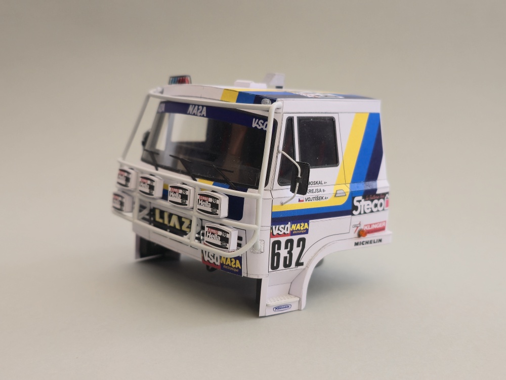 Liaz 100.55 D Dakar 1986 (Plná velikost v novém okně) Liaz 100.55 D Dakar 1986
