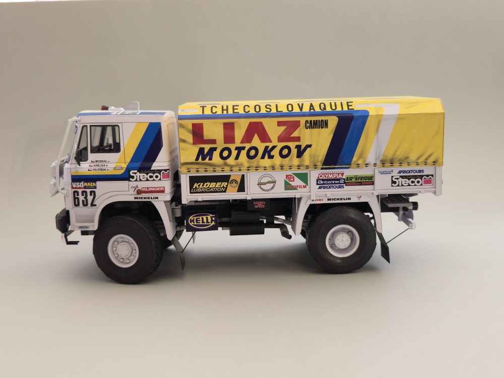Liaz 100.55 D Dakar 1986 (Plná velikost v novém okně) Liaz 100.55 D Dakar 1986