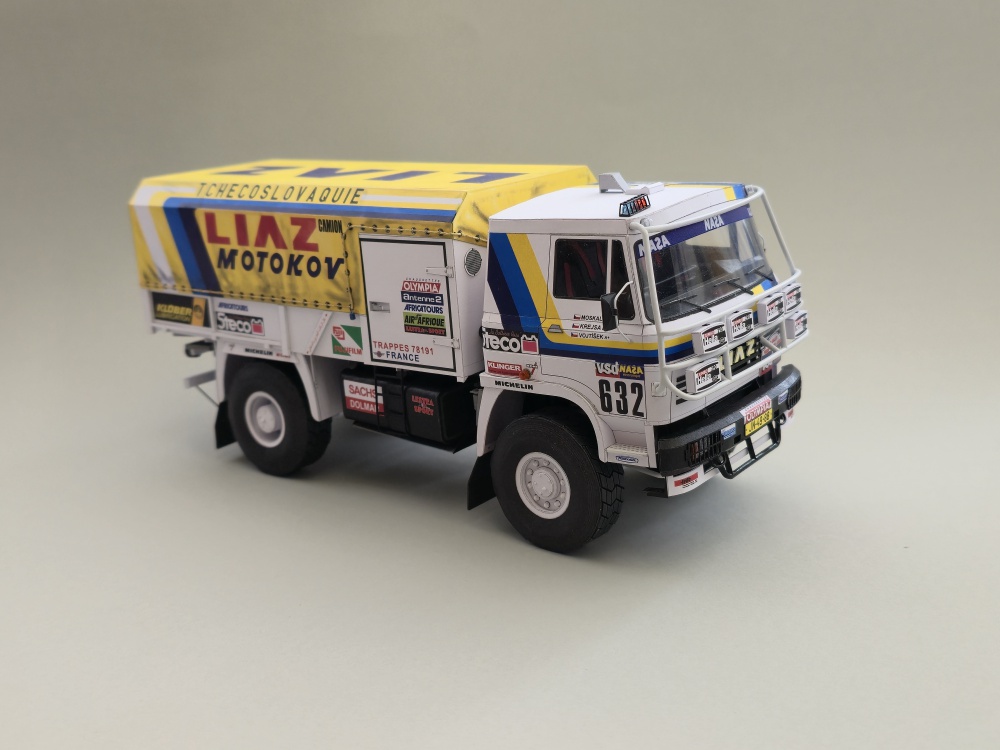 Liaz 100.55 D Dakar 1986 (Plná velikost v novém okně) Liaz 100.55 D Dakar 1986