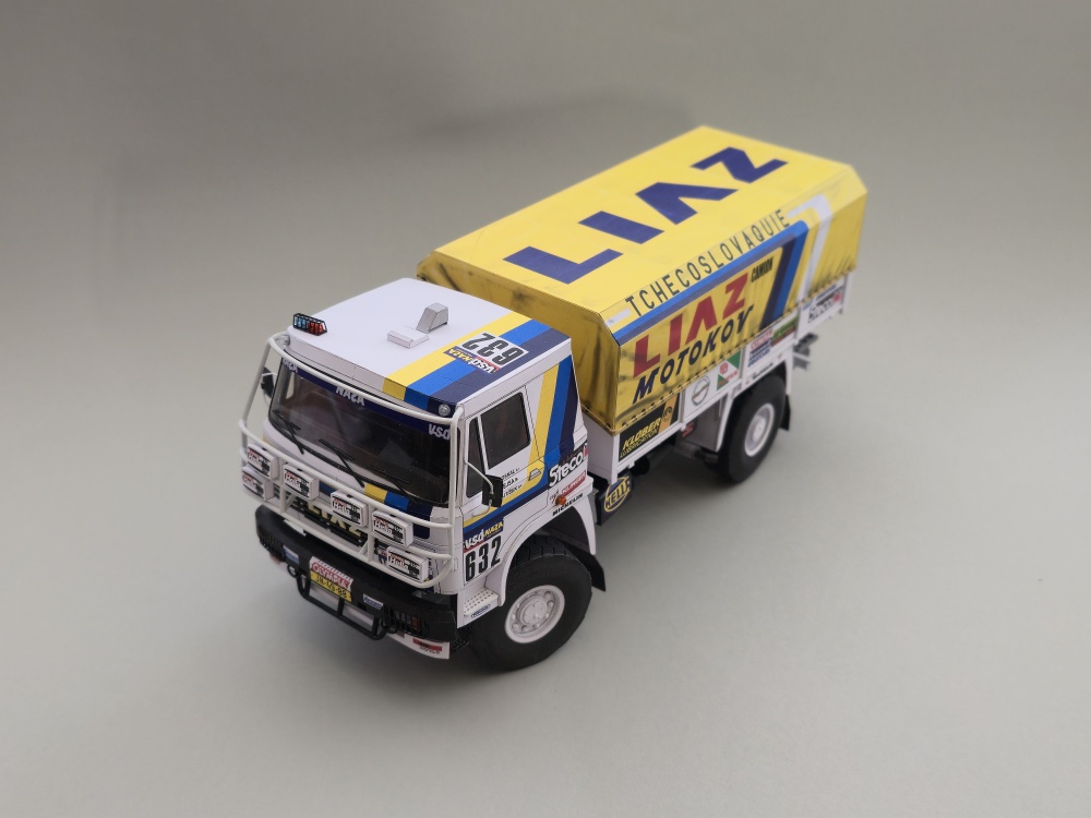 Liaz 100.55 D Dakar 1986 (Plná velikost v novém okně) Liaz 100.55 D Dakar 1986