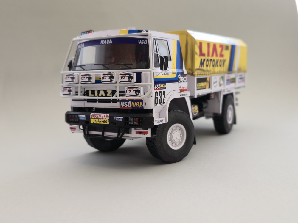 Liaz 100.55 D Dakar 1986 (Plná velikost v novém okně) Liaz 100.55 D Dakar 1986