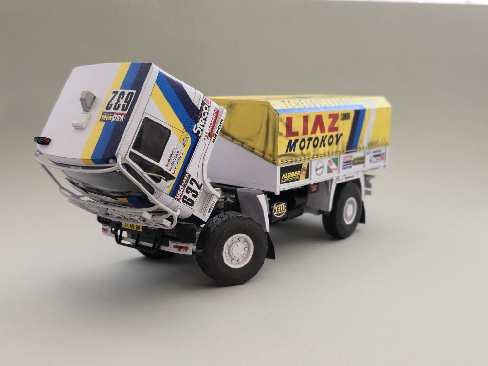 Liaz 100.55 D Dakar 1986 (Plná velikost v novém okně) Liaz 100.55 D Dakar 1986