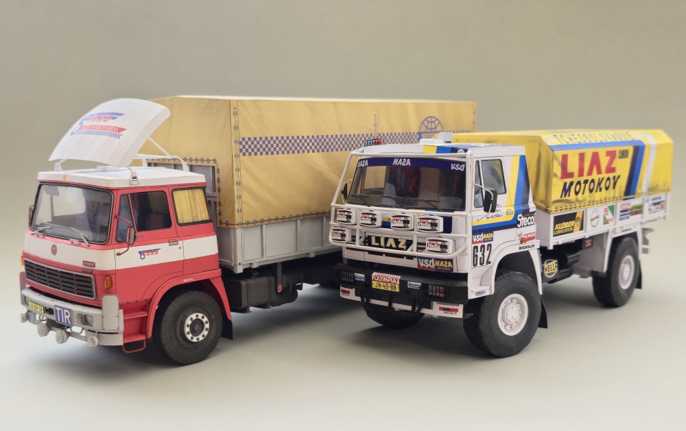 Liaz 100.55 D Dakar 1986 (Plná velikost v novém okně) Liaz 100.55 D Dakar 1986