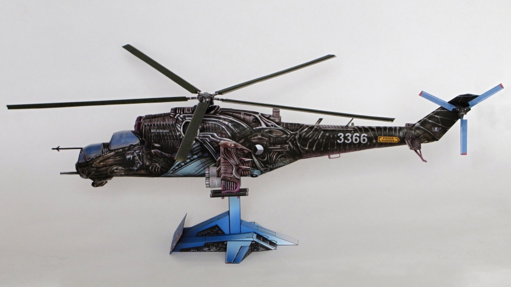 Mil Mi 35/24V Alien Tiger 2 (Plná velikost v novém okně) Mil Mi 35/24V Alien Tiger 2