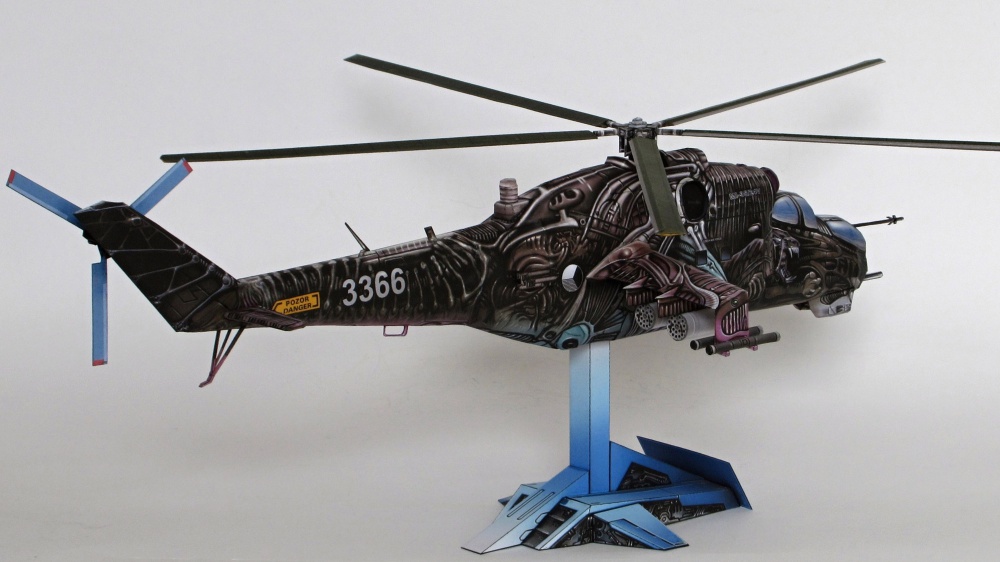 Mil Mi 35/24V Alien Tiger 2 (Plná velikost v novém okně) Mil Mi 35/24V Alien Tiger 2
