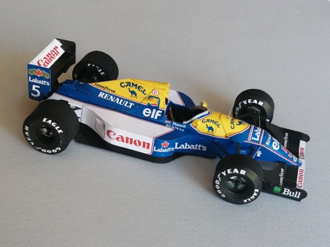 Williams FW14B, N. Mansell ...1992