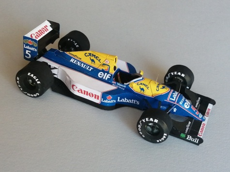 Williams FW14B, N. Mansell ...1992