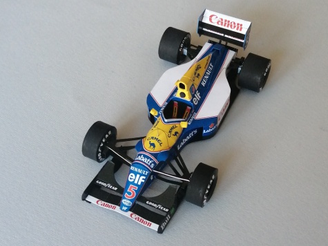 Williams FW14B, N. Mansell ...1992