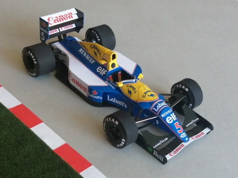Williams FW14B, N. Mansell ...1992