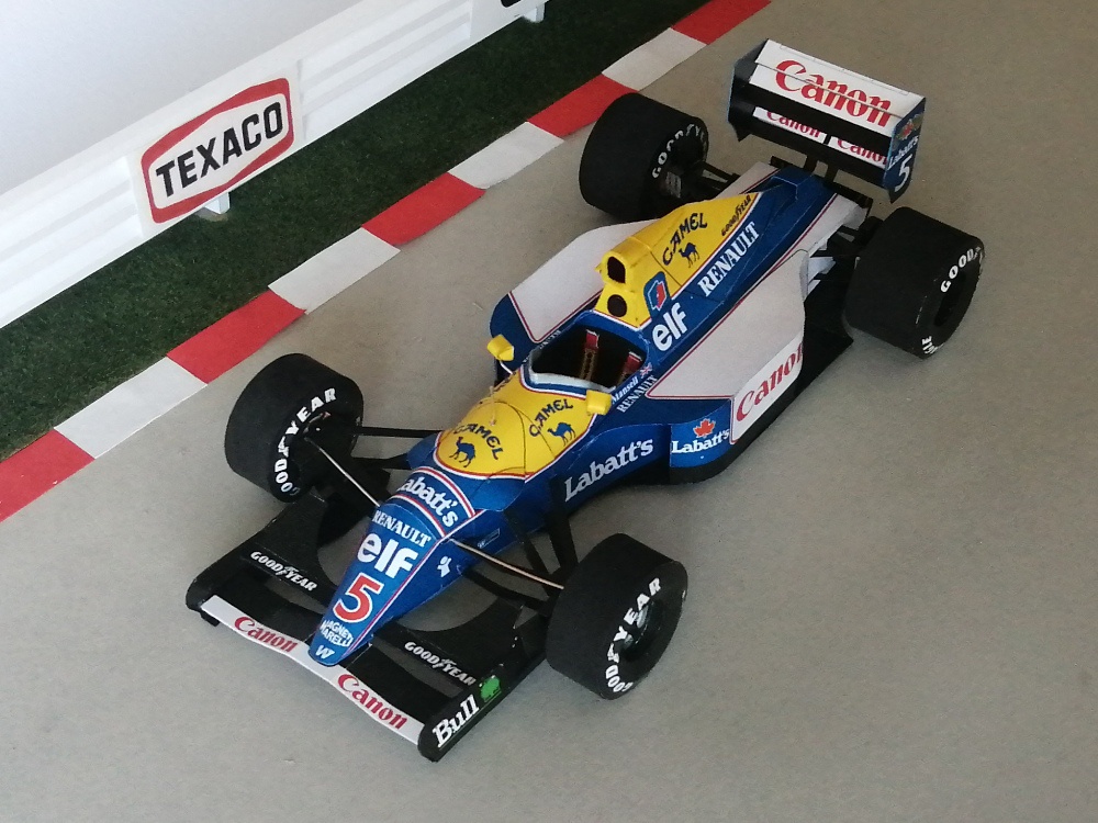 Williams FW14B, N. Mansell ...1992