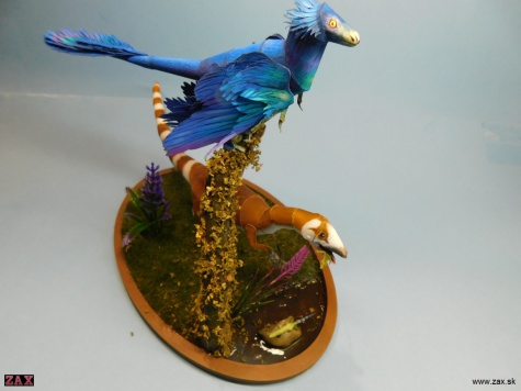 Sinosauropteryx a Microraptor Sinosauropteryx a Microraptor