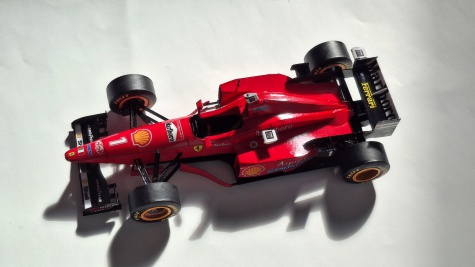 Ferrari F310, Michael Schumacher, GP Belgie 1996