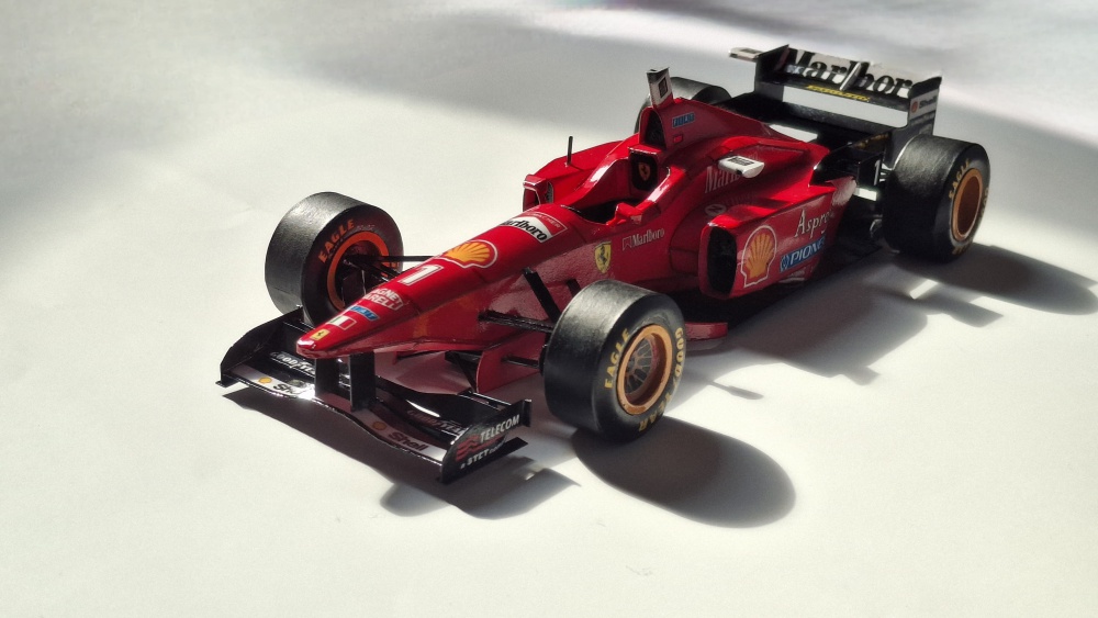 Ferrari F310, Michael Schumacher, GP Belgie 1996