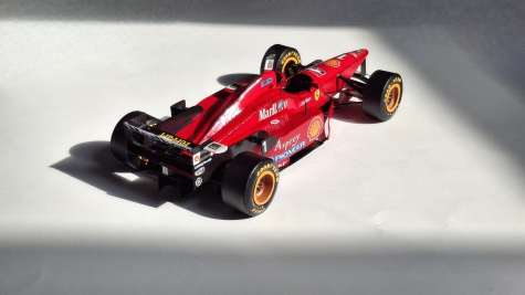 Ferrari F310, Michael Schumacher, GP Belgie 1996