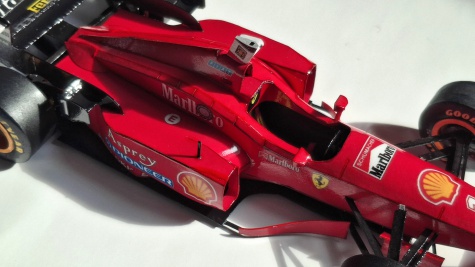 Ferrari F310, Michael Schumacher, GP Belgie 1996