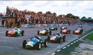 Cooper T51 - Lucien Bianchi - GP V.Brit�nie 1960