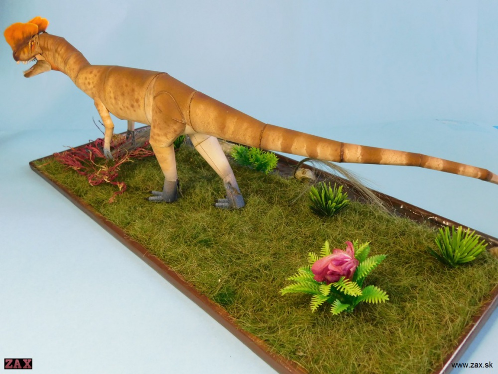Dilophosaurus (Plná velikost v novém okně) Dilophosaurus