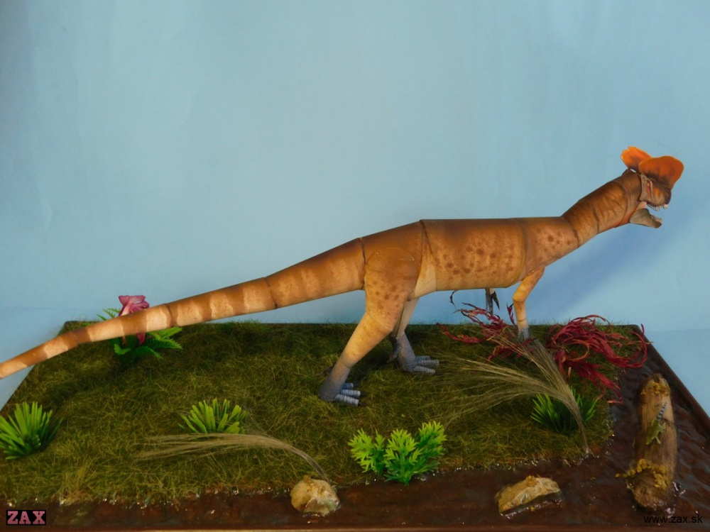 Dilophosaurus (Plná velikost v novém okně) Dilophosaurus