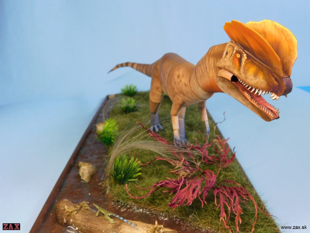 Dilophosaurus (Plná velikost v novém okně) Dilophosaurus