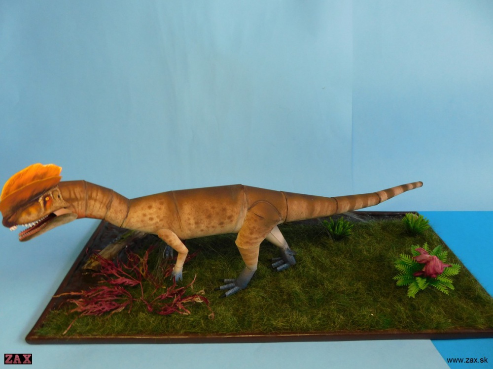 Dilophosaurus (Plná velikost v novém okně) Dilophosaurus