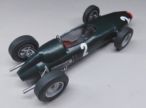 B.R.M. P57 - Richie Ginnther - GP V.Británie 1963 B.R.M. P57 - Richie Ginnther - GP V.Británie 1963