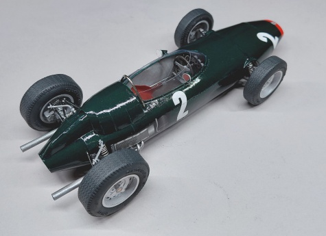 B.R.M. P57 - Richie Ginnther - GP V.Brit�nie 1963