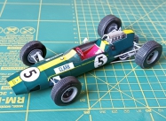 Lotus 33, British GP 1965, Jim Clark