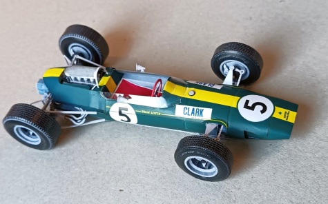Lotus 33, British GP 1965, Jim Clark