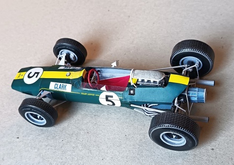 Lotus 33, British GP 1965, Jim Clark