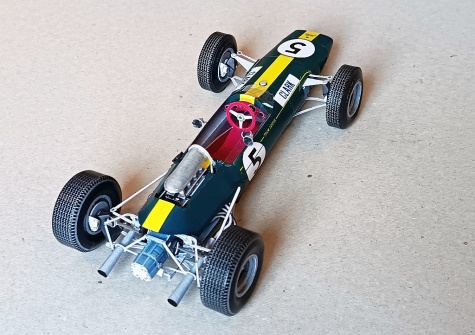 Lotus 33, British GP 1965, Jim Clark
