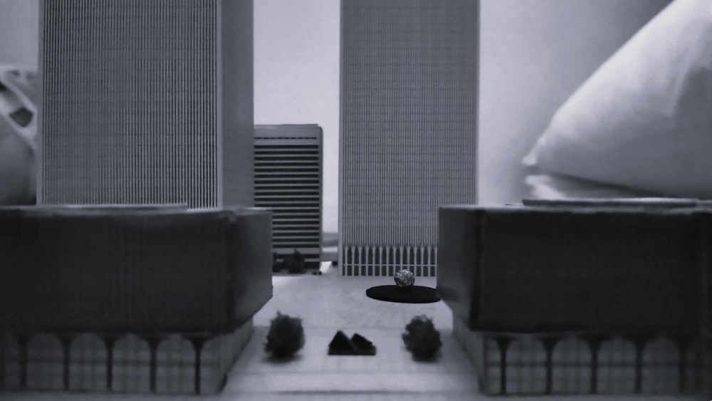 World Trade Center (WTC - Twin Towers) paper model 1:1500 (Plná velikost v novém okně) World Trade Center (WTC - Twin Towers) paper model 1:1500
