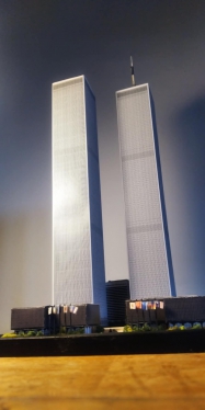 World Trade Center (WTC - Twin Towers) paper model 1:1500