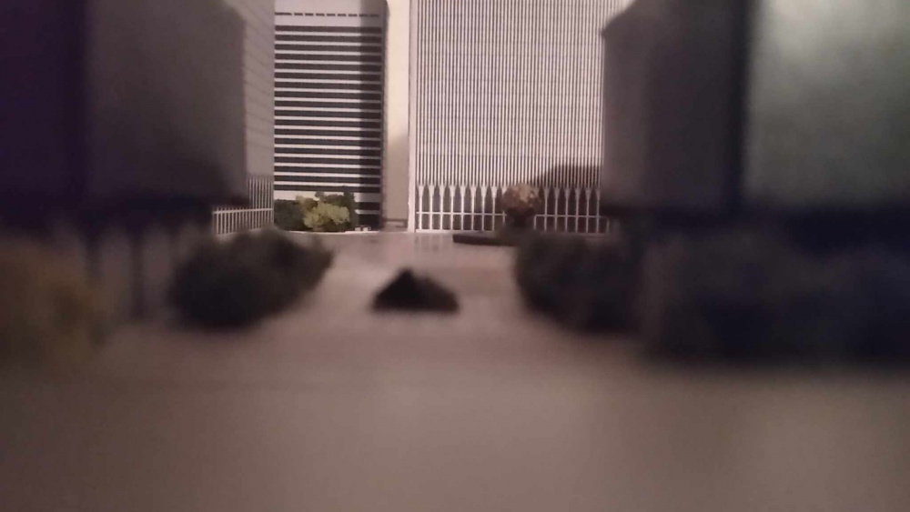World Trade Center (WTC - Twin Towers) paper model 1:1500 + WTC 7 (Plná velikost v novém okně) World Trade Center (WTC - Twin Towers) paper model 1:1500 + WTC 7