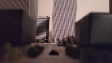 World Trade Center (WTC - Twin Towers) paper model 1:1500 + WTC 7 World Trade Center (WTC - Twin Towers) paper model 1:1500 + WTC 7