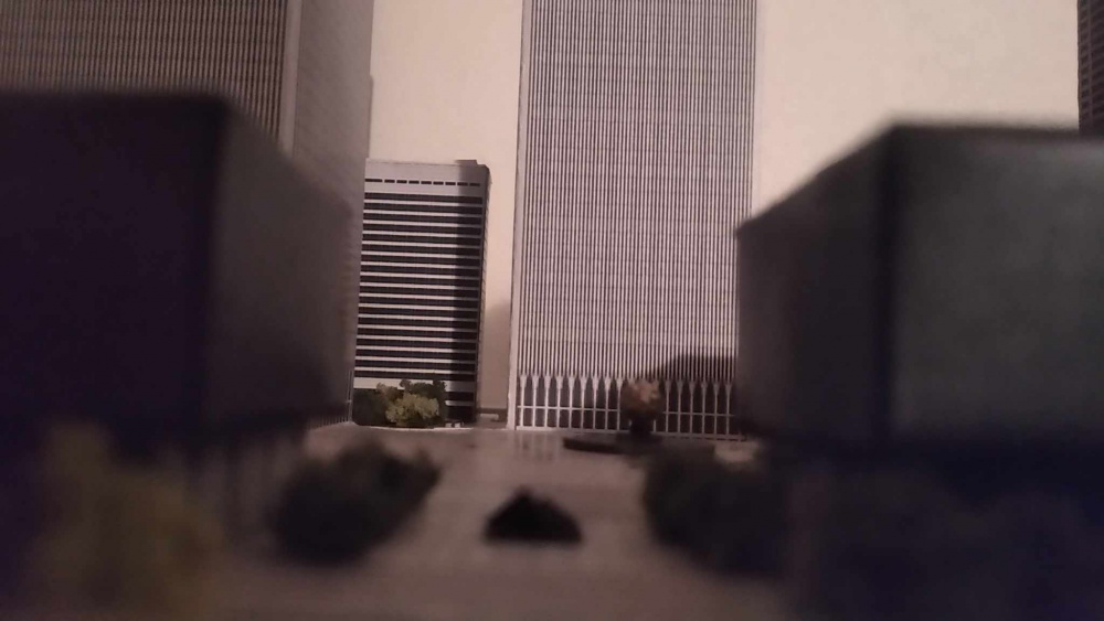 World Trade Center (WTC - Twin Towers) paper model 1:1500 + WTC 7 (Plná velikost v novém okně) World Trade Center (WTC - Twin Towers) paper model 1:1500 + WTC 7