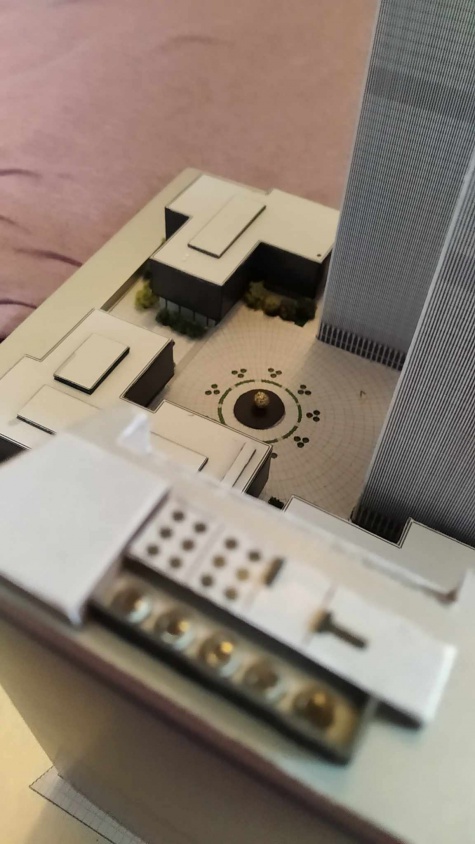 World Trade Center (WTC - Twin Towers) paper model 1:1500 + WTC 7 World Trade Center (WTC - Twin Towers) paper model 1:1500 + WTC 7